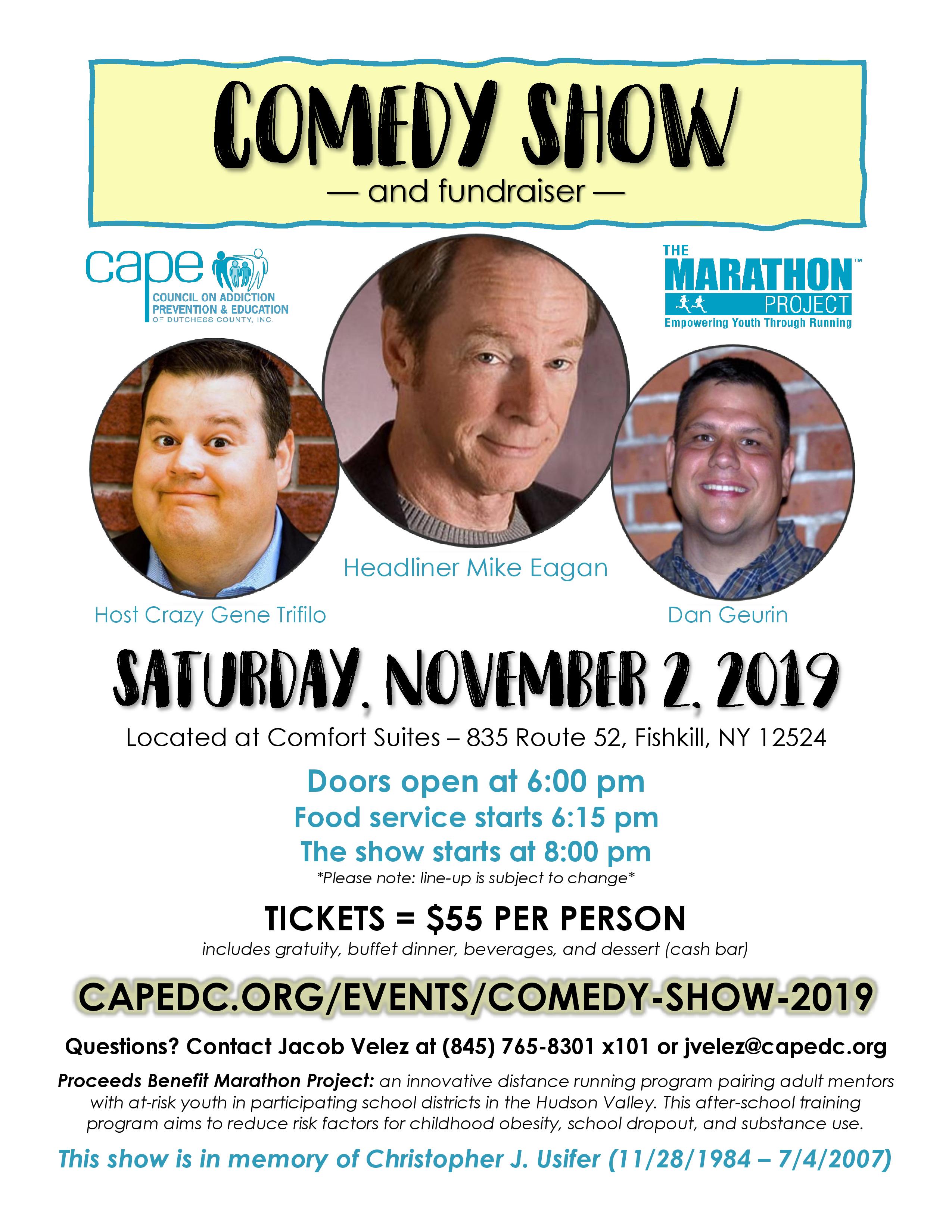 Comedy Show Fundraiser - For Drug Help